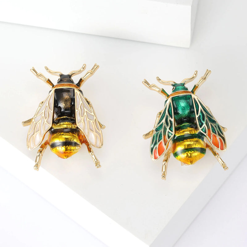 Vintage Bee Brooches / Broches de abelhas para estilizar roupas