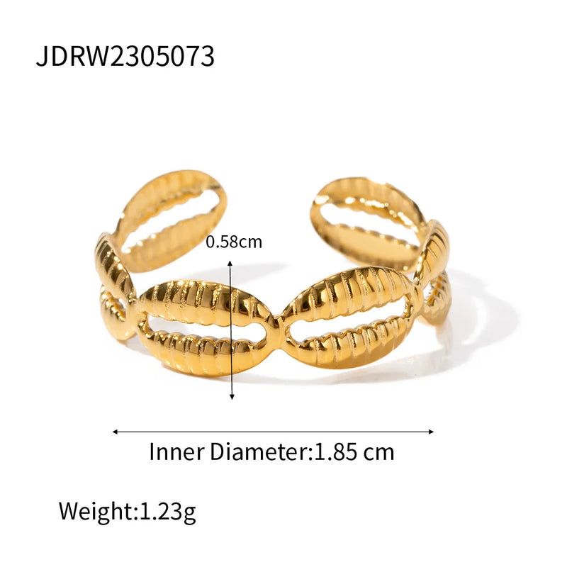 Coleção Sereia 18k Ouro PVD.
