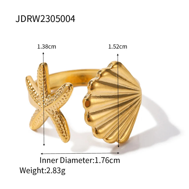 Coleção Sereia 18k Ouro PVD.