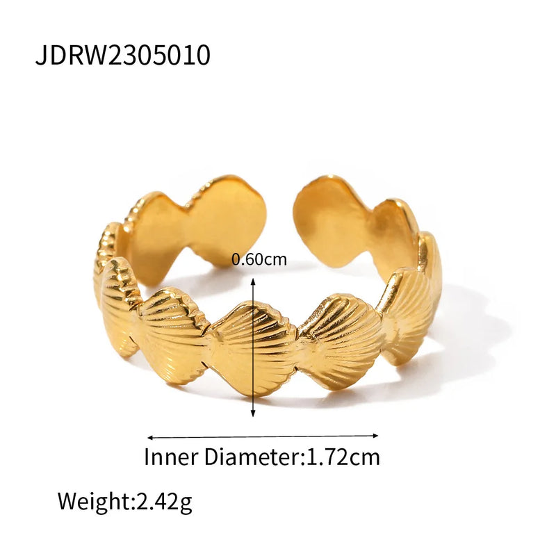 Coleção Sereia 18k Ouro PVD.