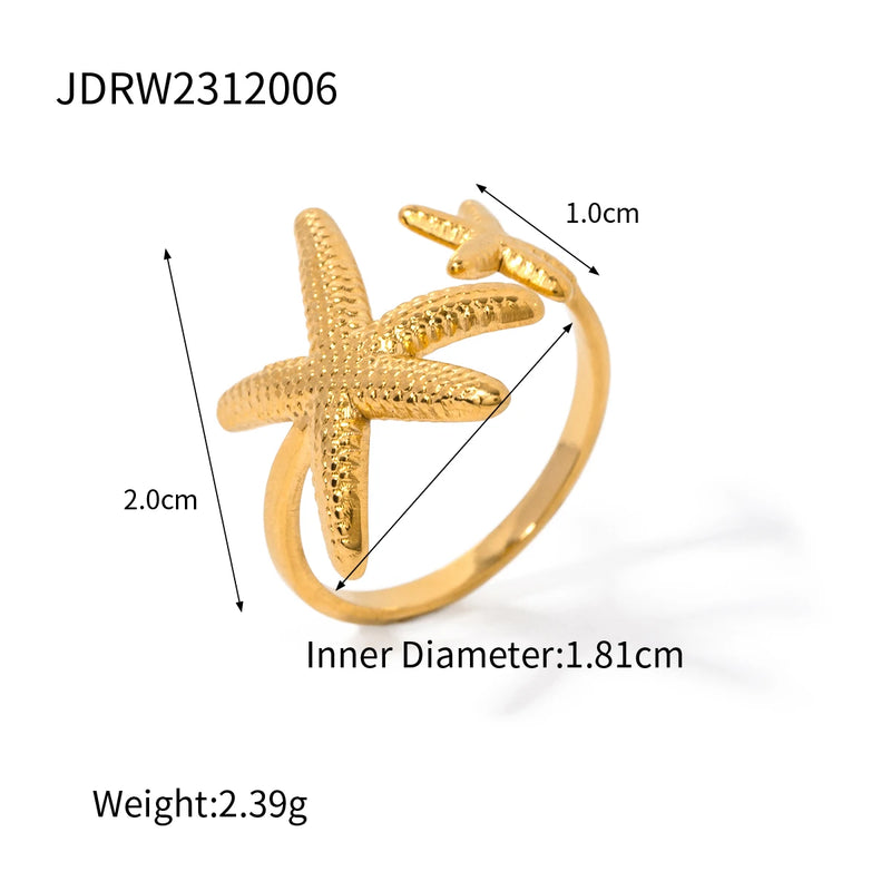 Coleção Sereia 18k Ouro PVD.